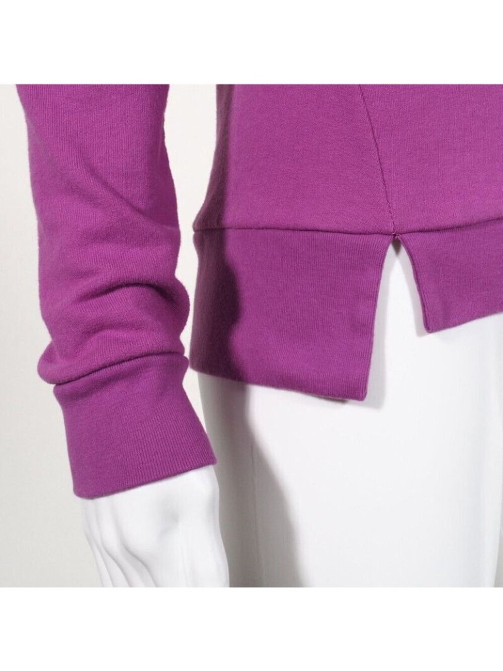 Juicy Couture Womens Purple "What Ever" Sweater Size S Cotton Blend - Picture 3 of 10